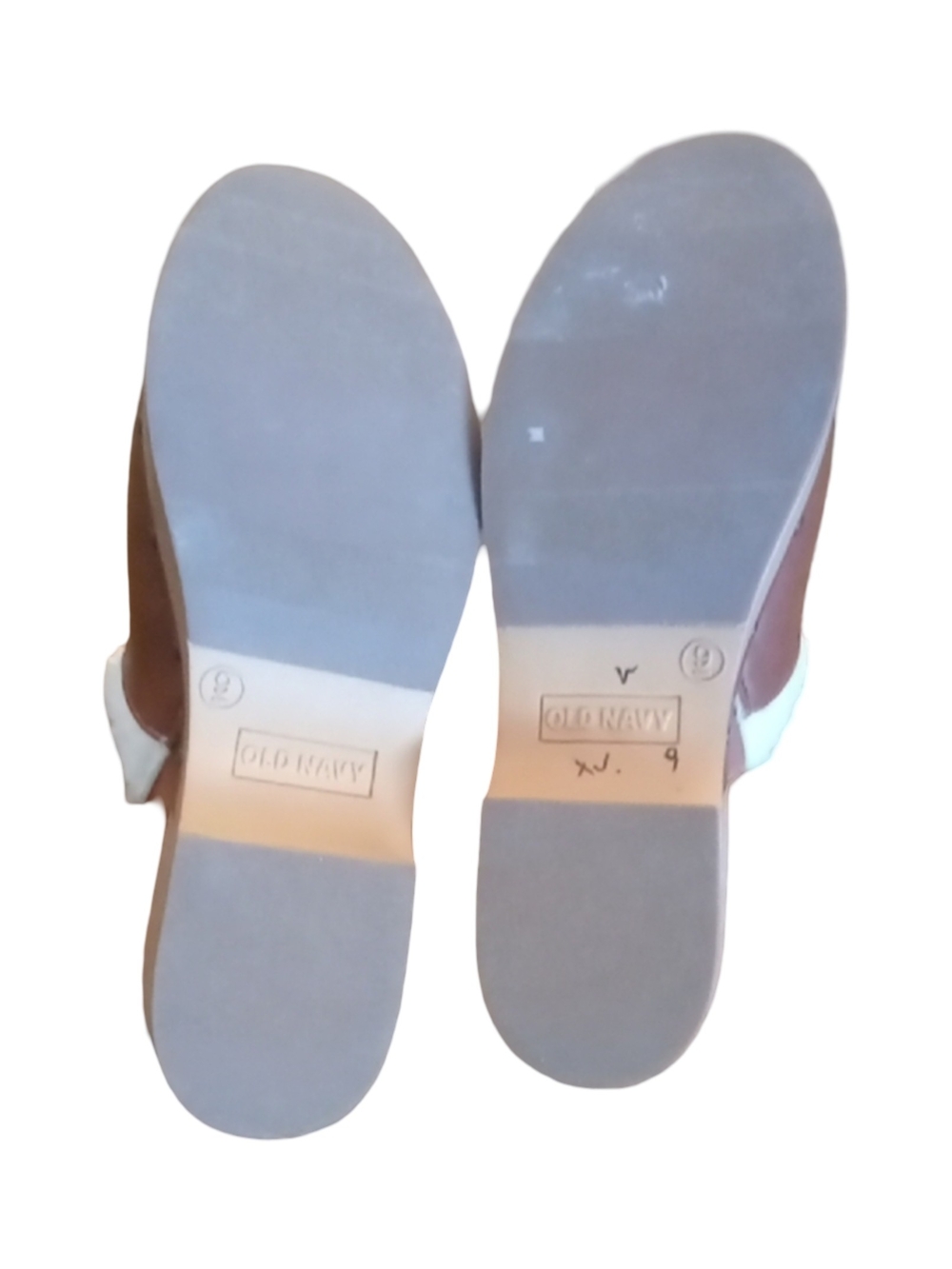Old Navy Clogs Mules Cognac Shearling-Trim Slide Slip On Shoe Slipper Platform 9 - Picture 4 of 8